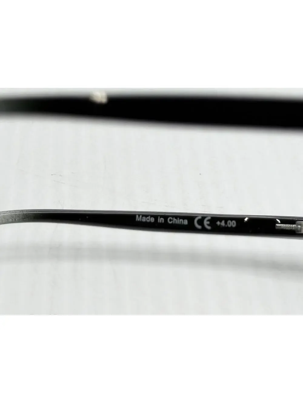 Round Sunglasses Black Clear Frame P3 Style Retro Frame Only